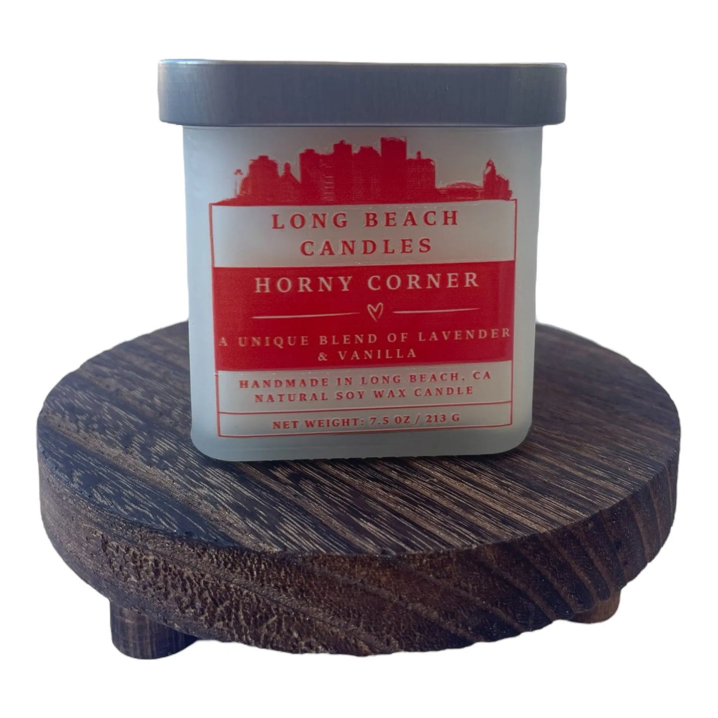 Horny Corner 7.5 oz Candle – Limited Edition Valentine’s Day Candle - Long Beach Candles