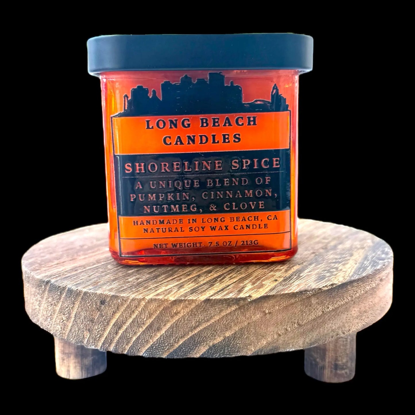 Shoreline Spice 7.5 oz Candle Long Beach Candles