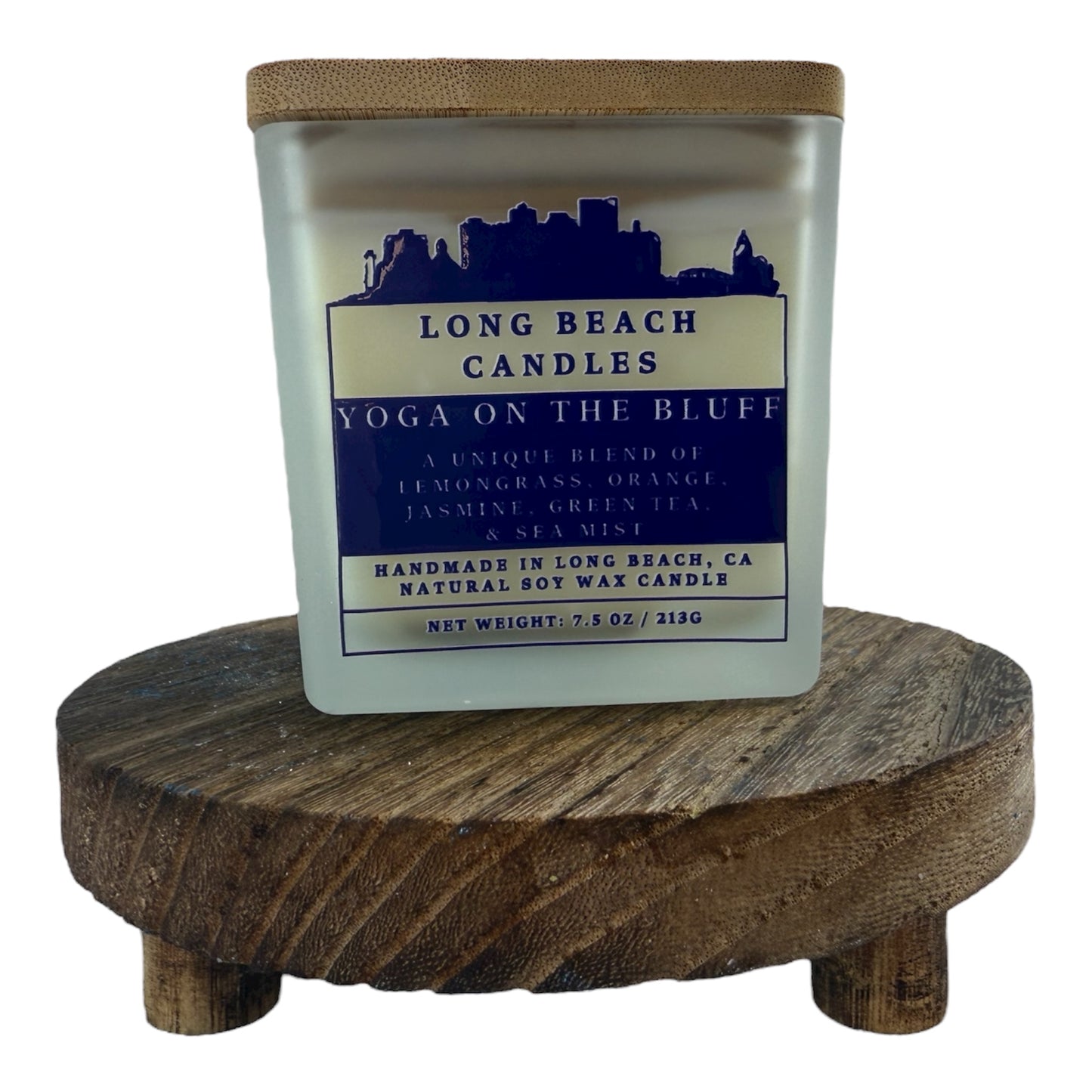 Yoga on the Bluff Candle