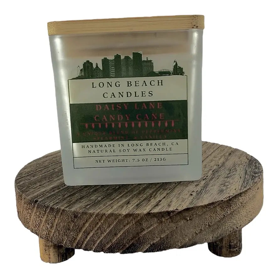 Daisy Lane Candy Cane Candle Long Beach Candles