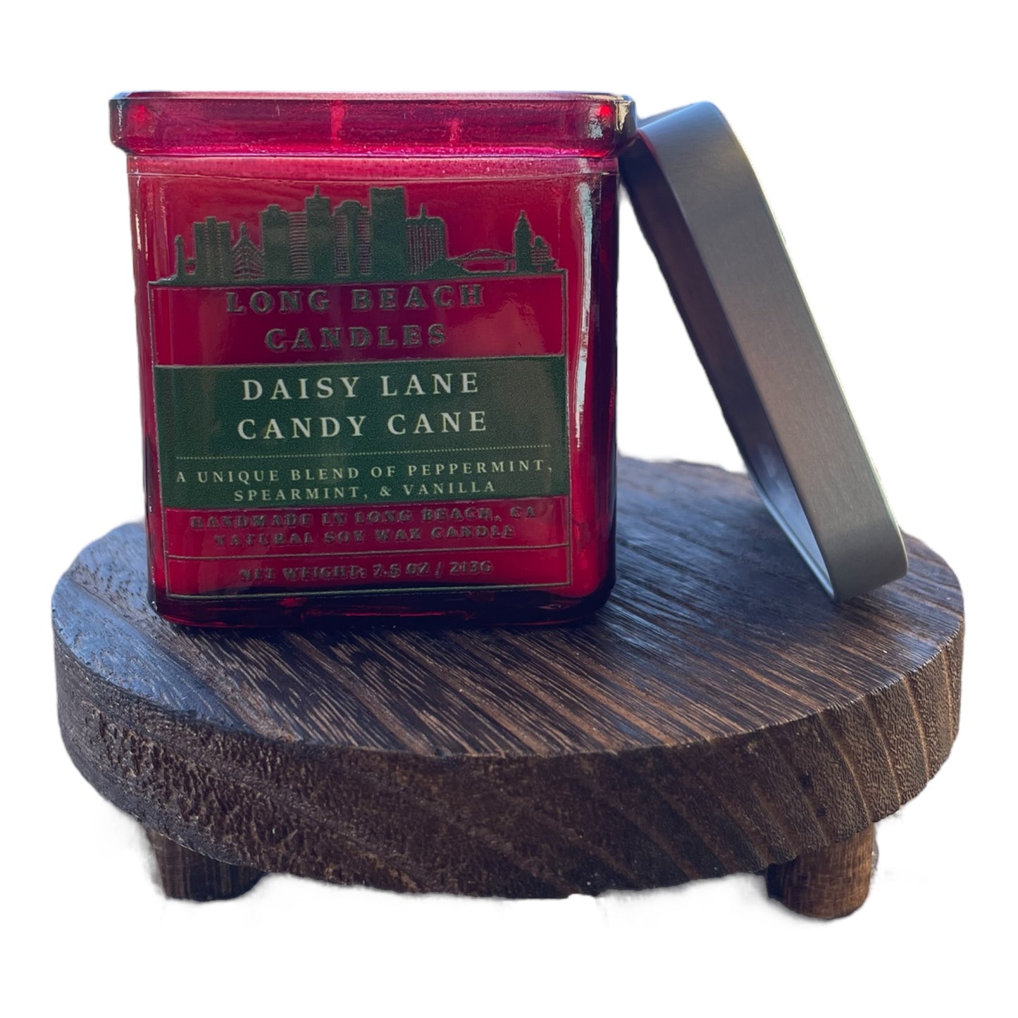 Daisy Lane Candy Cane 7.5 oz Candle