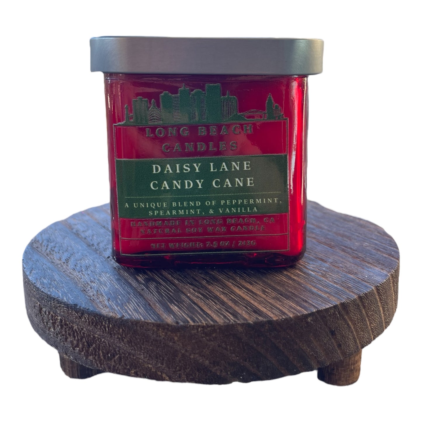 Daisy Lane Candy Cane 7.5 oz Candle