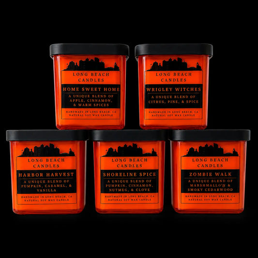 Long Beach Fall Collection - Five 7.5oz Candle Bundle