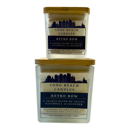 Retro Row Candle