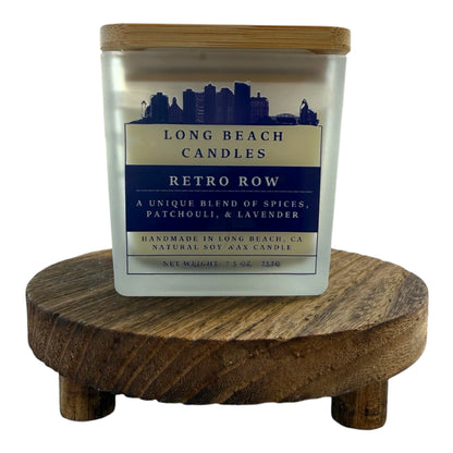 Retro Row Candle