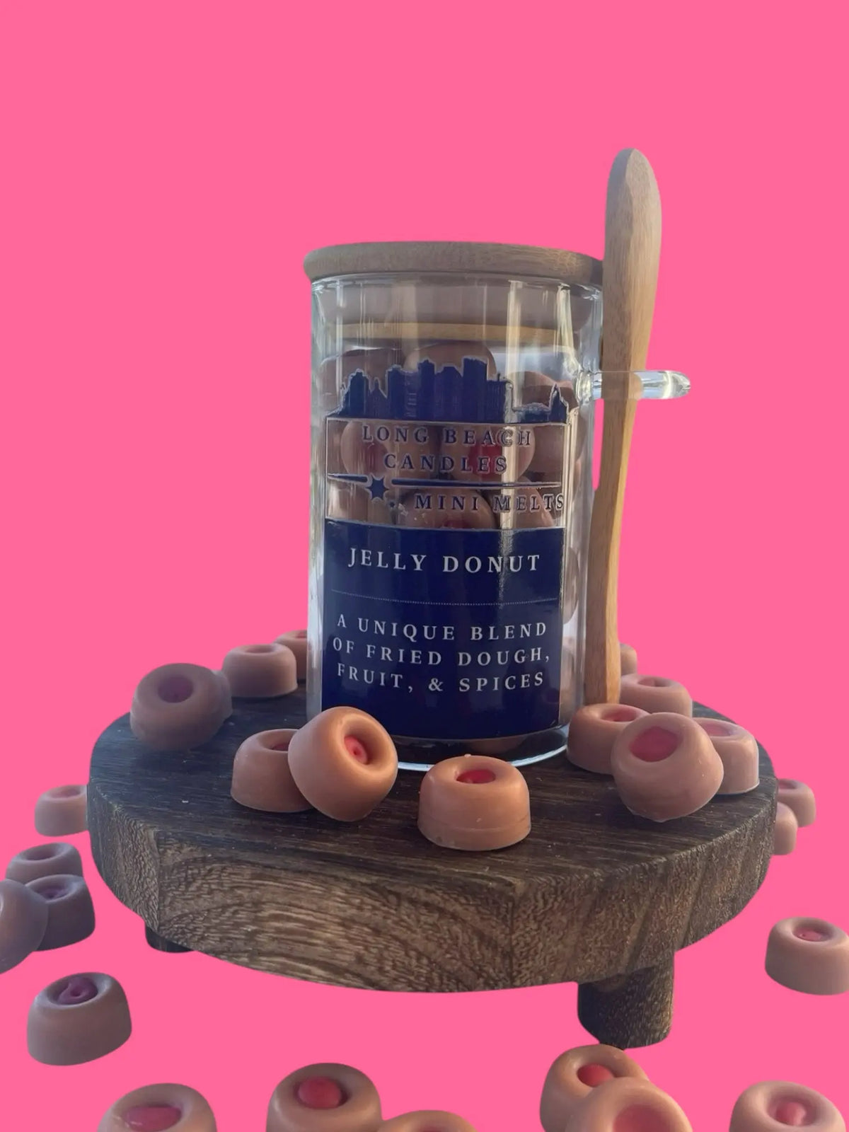 Jelly Donut Mini Melts - Breast Cancer Awareness