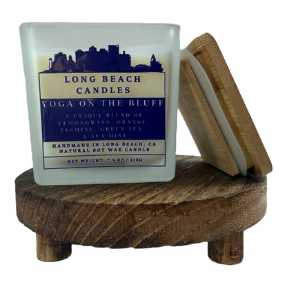 Yoga on the Bluff Candle