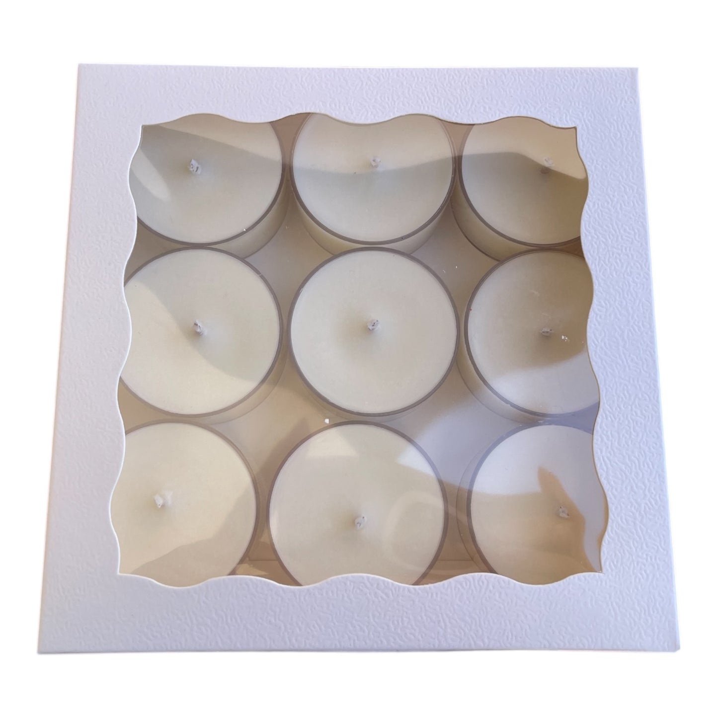 Unscented Soy Tealight Candles